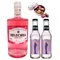 Historia Pink Gin csomag ajándék tonikokkal és fűszerrel 0,7L