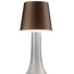 Kép 6/8 - One-Light asztali LED-es tölthető, palackra helyezhető lámpa bronz színű